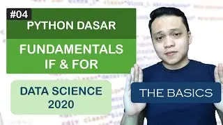 IF Statement dan For Loop  - Tutorial Python Dasar | Python Data Science Indonesia