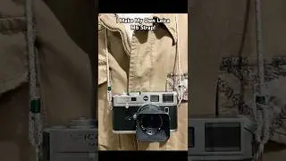 l Made My Own Leica m6 Camera Strap!