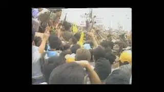 1986 Epifanio Delos Santos Avenue (EDSA) February People Power Revolution.