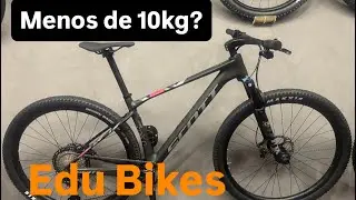 Bike pesando menos de 10kg? 😱😱🤩🤩 SCOTT SCALE RC WORD CUP EDU BIKES