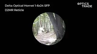 Delta Optical Hornet 1-6x24 SFP Reticle D2MR | Optics Trade Reticle Subtensions