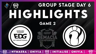 EDG vs IG Highlights Game 2 | Demacia Cup 2025 | EDward Gaming vs Invictus Gaming by Onivia
