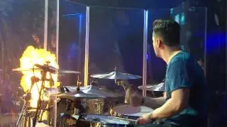 Peter Hoffer: Tama & Zildjian Artist (R&uacute;zsa Magdi Ar&eacute;na 2016: K&eacute;t Perc) Drum Cam