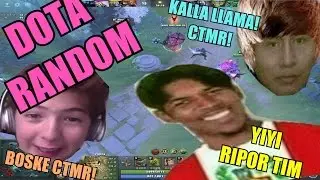 Una Rata, 3 Serranos + 1 Nariz&oacute;n - Dota Random
