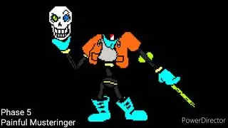 Undertale Disbelief Papyrus Super Expert Mode Phase 5 Music Painful Musteringer