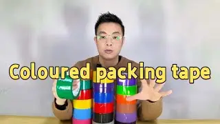 Coloured packing tape,purple packing tape,packaging tape black,color coded packing tape
