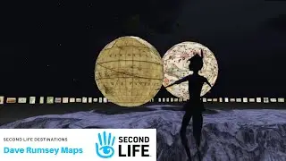 Second Life Destinations - David Rumsey Maps