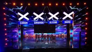Electro Techno Dance Act   Light Balance   Britains Got Talent 2014