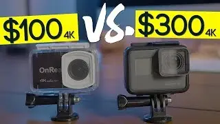 GoPro Hero 5 vs. $100 4k Camera - OnReal vs. GoPro