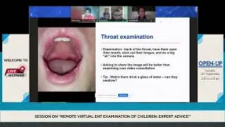 Remote Virtual ENT Examination of Children: Expert Advice