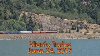 Waiting for Daylight - UP Portland & BNSF Fallbridge Subs at Viento State Park, 6/24/17 - Part 1