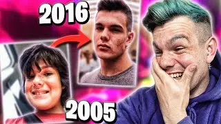 REACCIONANDO a MIS FOTOS de PEQUEÑO!!👶🏻📹 **Era el Más G0RDO y PRINGAO de Mi Clase** 😂