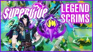 SUPERVIVE Legend Rank Scrims #3 Shoutcasting ft MadMagical