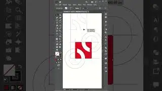 N Letter Logo Design Minimalist Square Symbol #Shorts, #LogoDesign, #GraphicDesign, #MinimalLogo