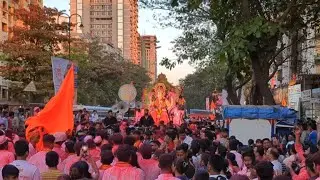 LIVE 🔴 Charkop cha Raja Visarjan 2024 | Maghi Ganpati Visarjan 2024 | Mumbai Attractions Vimal Shah