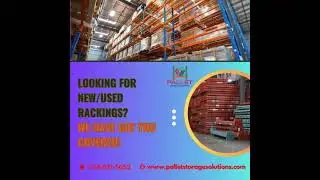 ✅ New & Used Pallet Racks Available &ndash; Get Yours Today! #PalletRacks #WarehouseStorage #Storage