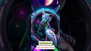 This Cat Turned Into an Alien? Shocking Proof!#AlienCat #MysteriousCat #FunnyCat  #UniqueVideo #cat