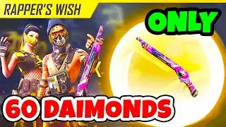 Rapper wish free fire | free fire new event | rapper wish event | new event free fire IN 60 DIAMONDS