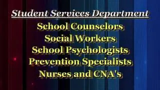 Social Services Available for Students and Families