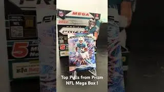 NFL Panini Prizm MegaBox #cards #cardbreaks #nfl #calebwilliams #drakemaye #shorts