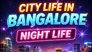 Bangalore At Night Will Calm Your Mind 🌙✨ | 😍 | Cinematic Drone View @whitefield @itpl @night @DJI