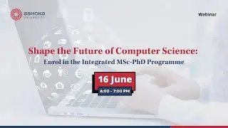 Computer Science Research at Ashoka