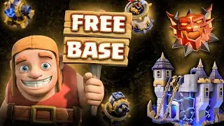 FREE BASE 🎁 Top 5 Townhall 18 Legend Base Link | Th18 War Base + Th18 Base 2025