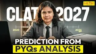 CLAT 2027 PYQ Analysis (2020–2026) | What Actually Repeats Every Year? Predictions & Strategy