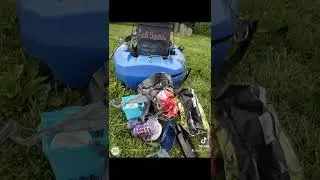 waterway clean up. #kayak #shorts
