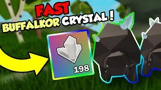 How to get Buffalkor Crystal Fast in ROBLOX Sky Block!