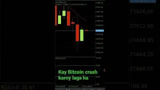 Kay Bitcoin crash karny laga ha #bitcoin #bitcoinnews #bitcoincrashtoday #bitcoinlivenow