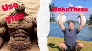 How to Make the Best Prison Workout Sandbag Weights for at Home or on the Go.