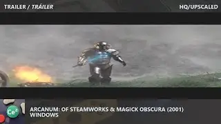 Arcanum: Of Steamworks & Magick Obscura | PC | 2001 | Video Game Trailer | HQ/Upscaled