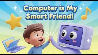 Computer is My Smart Friend | Basic Computer Learning Rhyme for Kids | Murliverse Melody
