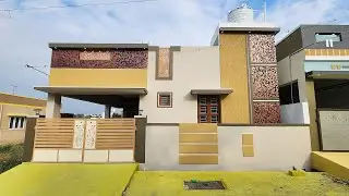 3.75சென்ட்ல வசதியா கட்டப்பட்ட வீடு📞8220631166 | 1km From Mainroad 2BHK House for sale in Karamadai.