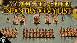My Competitive Elite Infantry Empire Army List! | Warhammer The Old World