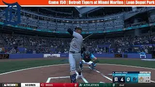 MLB The Show 25 | Detroit Tigers at Miami Marlins | Game 150