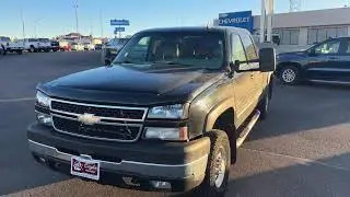 2006 Chevrolet Silverado 2500 HD LT3 - 6.6L V8 Duramax - Black - Miles 177,490 - Stock #: 25124A