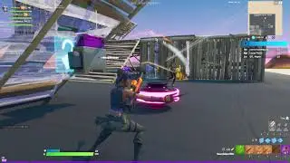 TRICKSHOTING IN BHE FORTNITE ( I HIT 2 INSANE SHOTS)