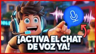 Como ACTIVAR el CHAT de VOZ en ROBLOX PC 🎙️| Solucion NO ME APARECE el CHAT de VOZ en ROBLOX