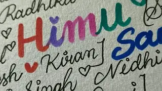 Writing your name live🔥💖😘 #live #calligraphy #namewriting #viral #livefeed #love #hyped #shortsfeed
