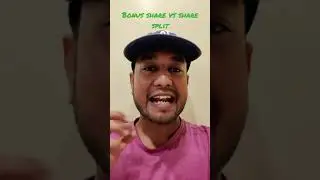 Bonus Share vs Split Share. #splitshares #fundamentalanalysis #basics