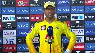 MS Dhoni Post Match Presentation | CSK VS MI | IPL 2021