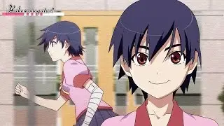【化物語】神原駿河VS阿良々木暦！戦闘シーン！週2回プレゼント企画動画もやってます！ひぐたか