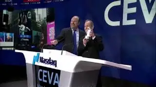 CEVA at the NASDAQ Opening Bell ceremony, January 14, 2019