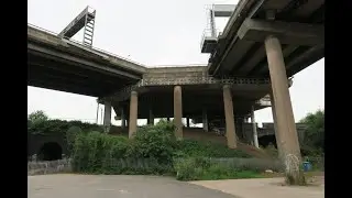 Underneath Spaghetti Junction - A Trip by Bicycle