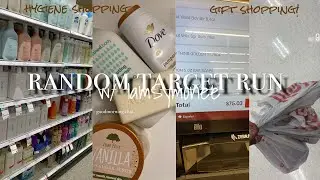 A very random TARGET RUN w/IamSymonee GIFT shopping, HYGIENE shopping, FUNNY moments!