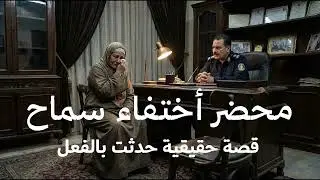 قصة حقيقية سيدة مصرية تقدم محضر أختفاء بنتها سماح ويهتم وكيل النيابة لكي يعرف ان زوجها وراء ما حدث !