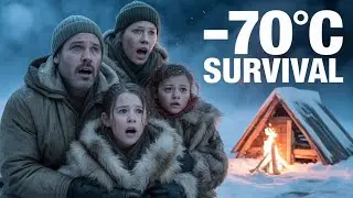 24 Hours Surviving &ndash;70&deg;C ❄️ Family vs Arctic Death | Extreme Cold Survival Story