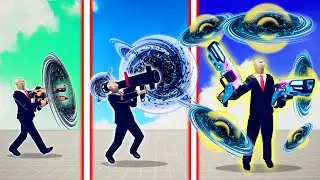 EVOLUTION OF ULTIMATE BLACK HOLE GUN | TABS - Totally Accurate Battle Simulator